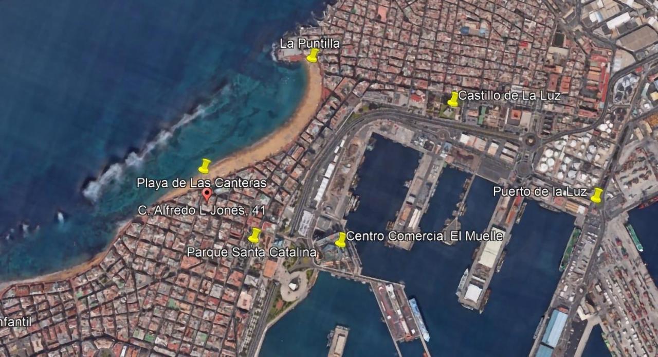 Flatguest Canteras Sunset Beach Las Palmas de Gran Canaria Ngoại thất bức ảnh